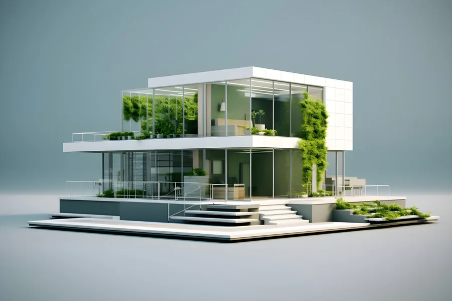 Modern house interior