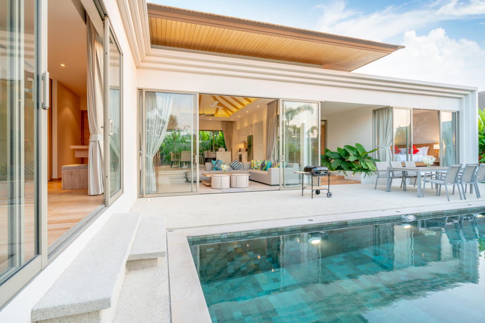 Modern Living & Dining Interior view 2